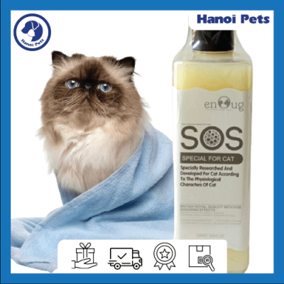 Sữa tắm SOS cho mèo với lông sơ dối